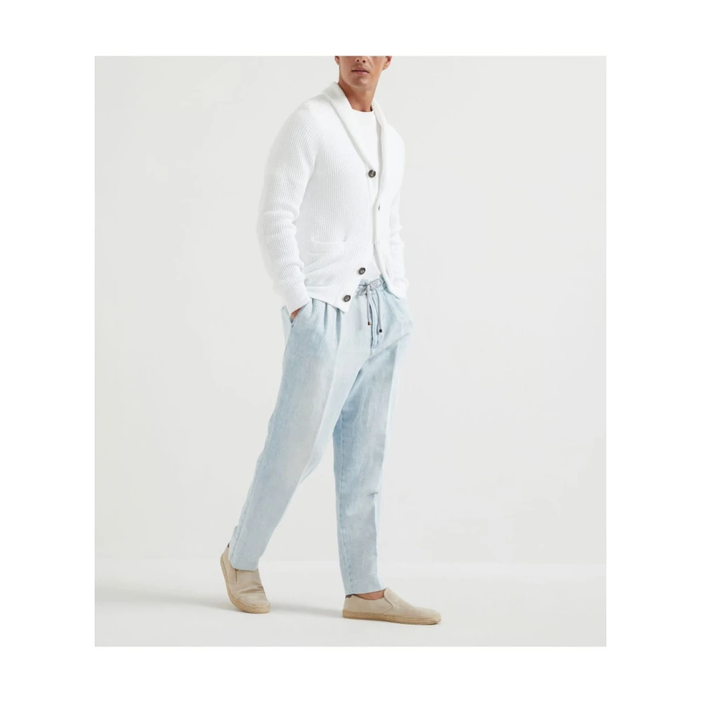 BRUNELLO CUCINELLI Stijlvolle Denim Jeans Blue Heren