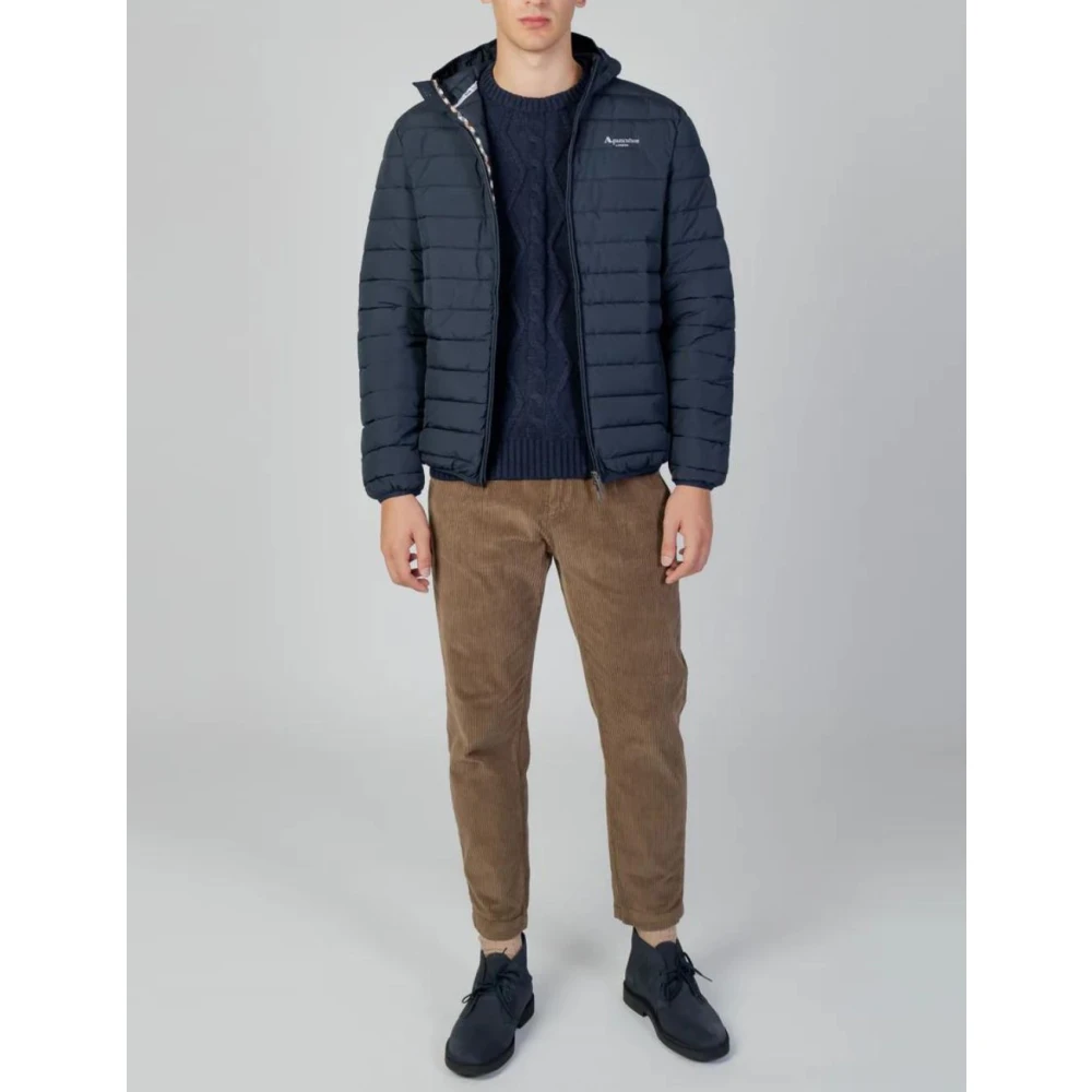 Aquascutum Jackets Blue Heren