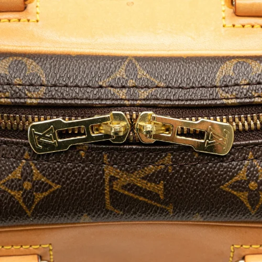 Louis Vuitton Vintage Pre-owned Canvas handbags Brown Dames