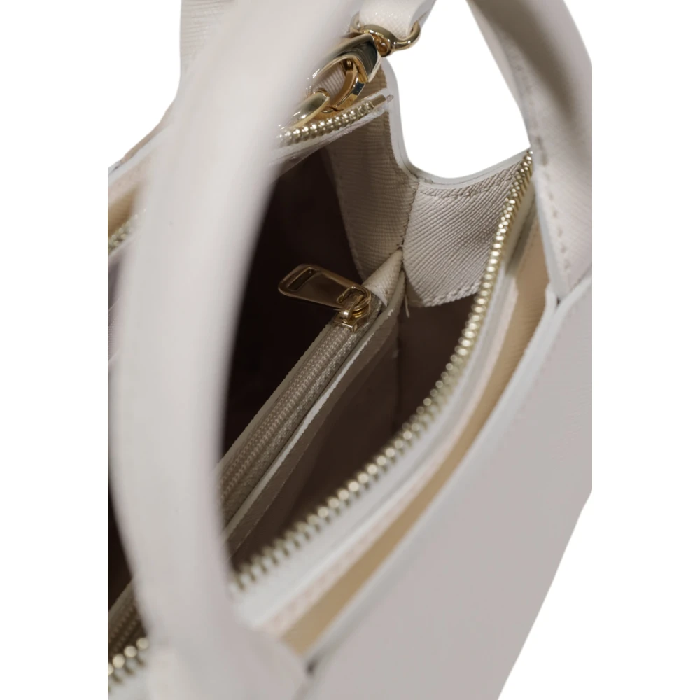 Alviero Martini 1a Classe Stijlvolle Kleine PVC Dames Tas Beige Dames