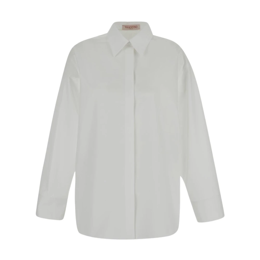 Valentino Garavani Witte Oversize Shirts White Dames