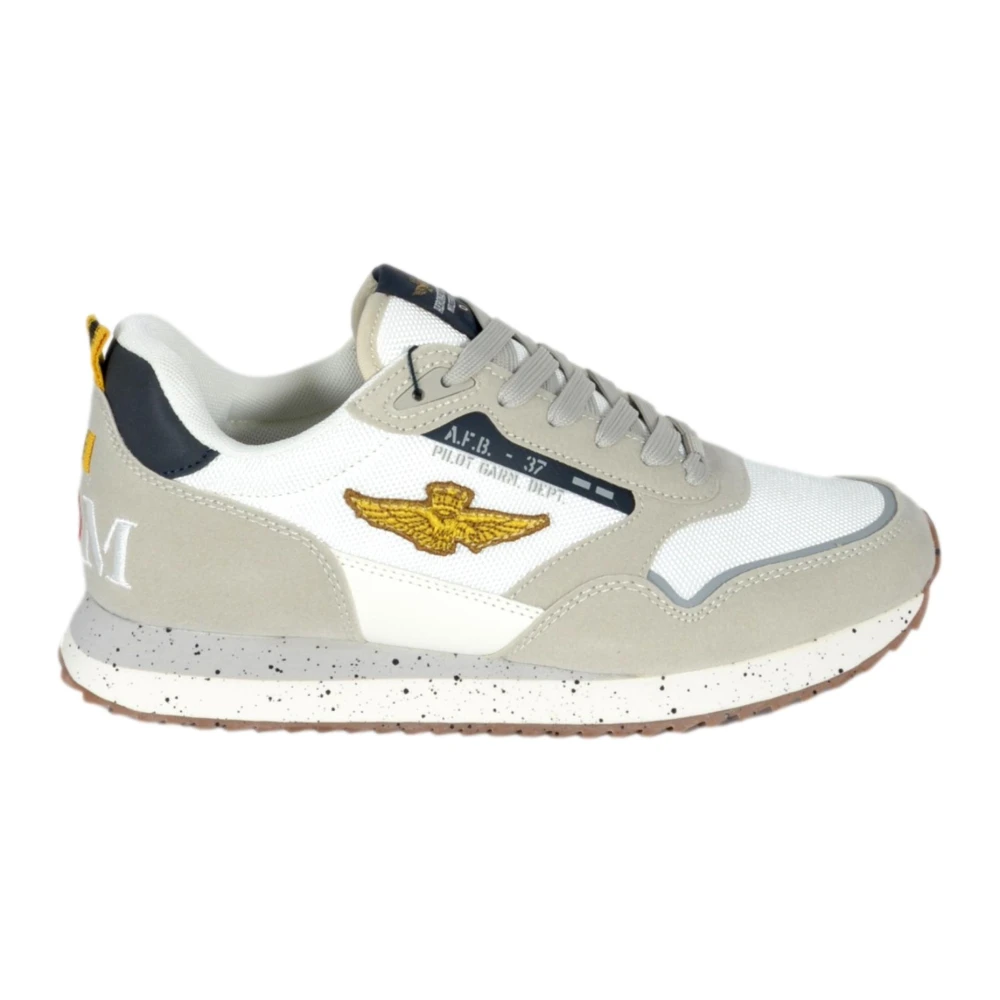 Aeronautica Militare Sc0288Uct03545 Sneakers Heren Schoenen Grijs