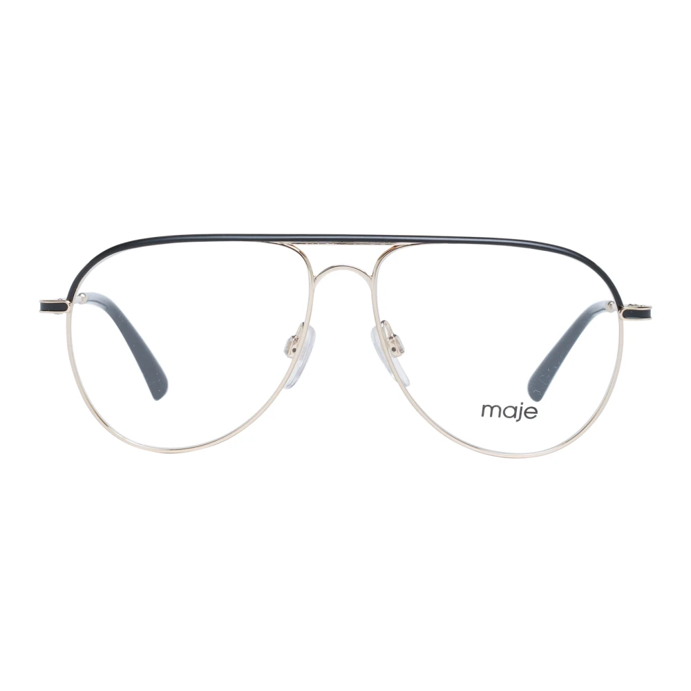 Maje Gouden Aviator Optische Brillen voor Vrouwen Yellow Dames