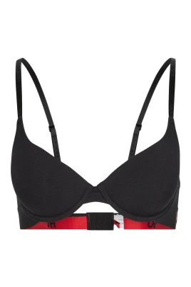 Underwire Bra Sporty Logo