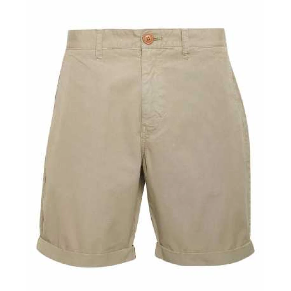 Barbour Men's Green Glendale Tartan Trim Shorts