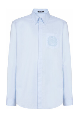 chemise-en-coton-brodee-ecusson