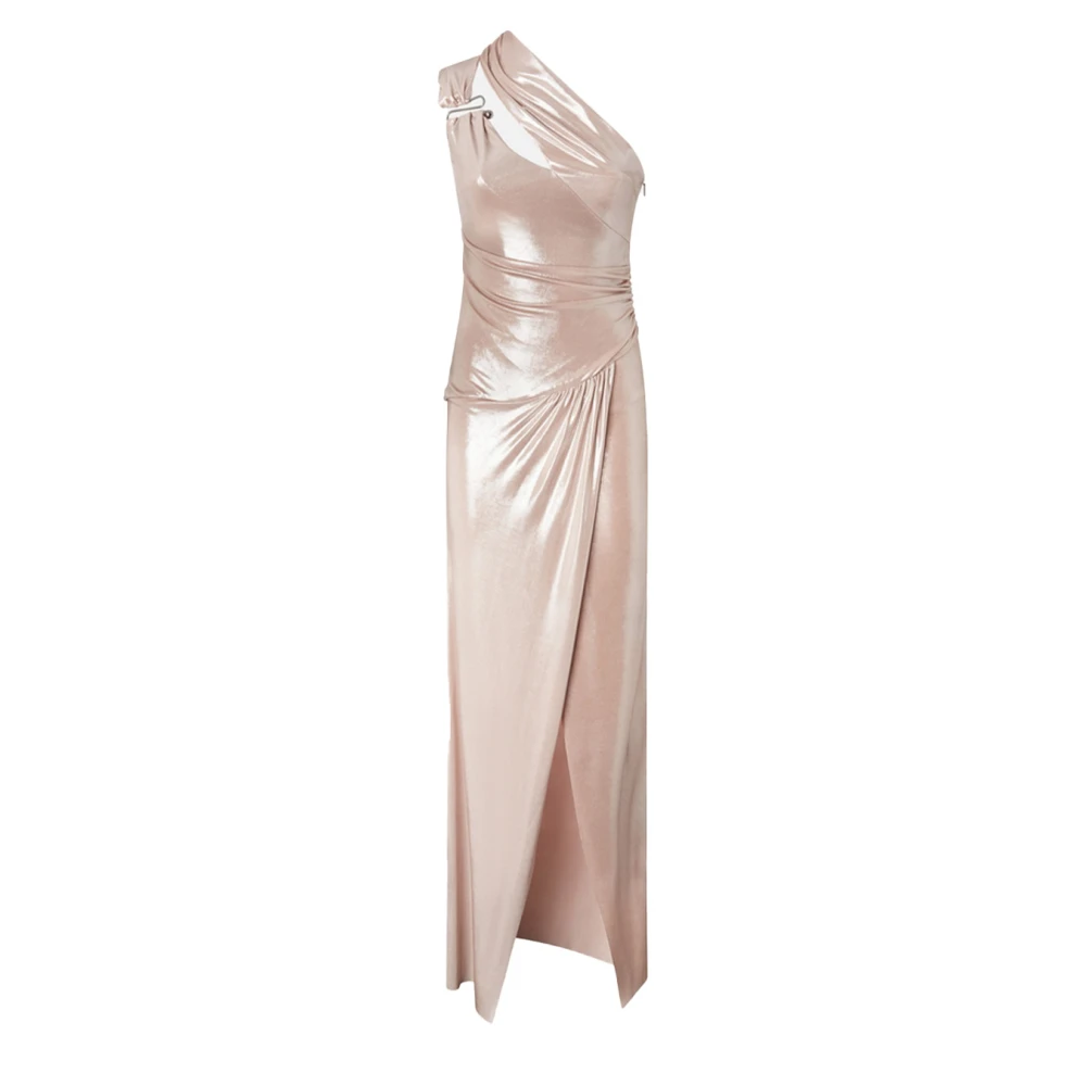 Pinko Damen Rosa Fringuello Dress