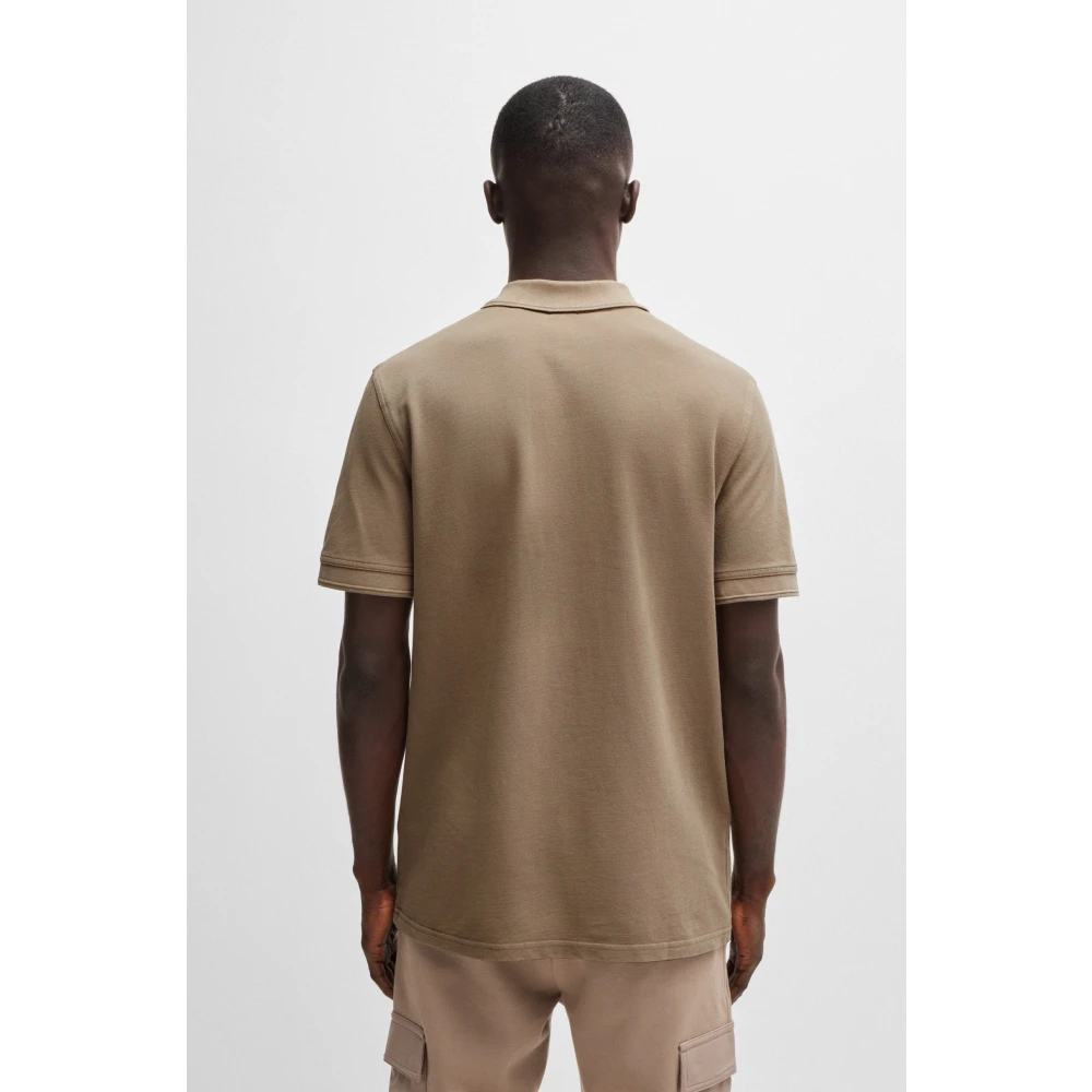Boss Klassiek Poloshirt Brown Heren
