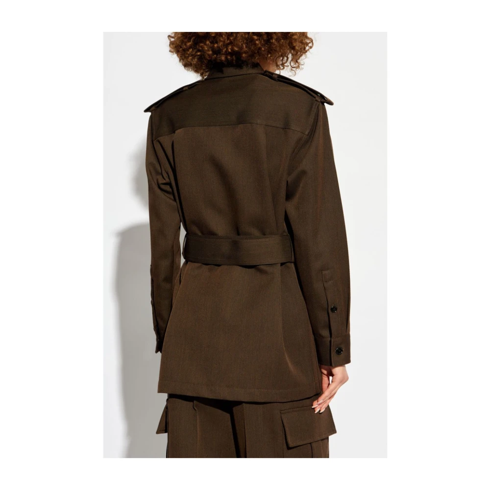 Burberry Elegante Jurken Collectie Brown Dames