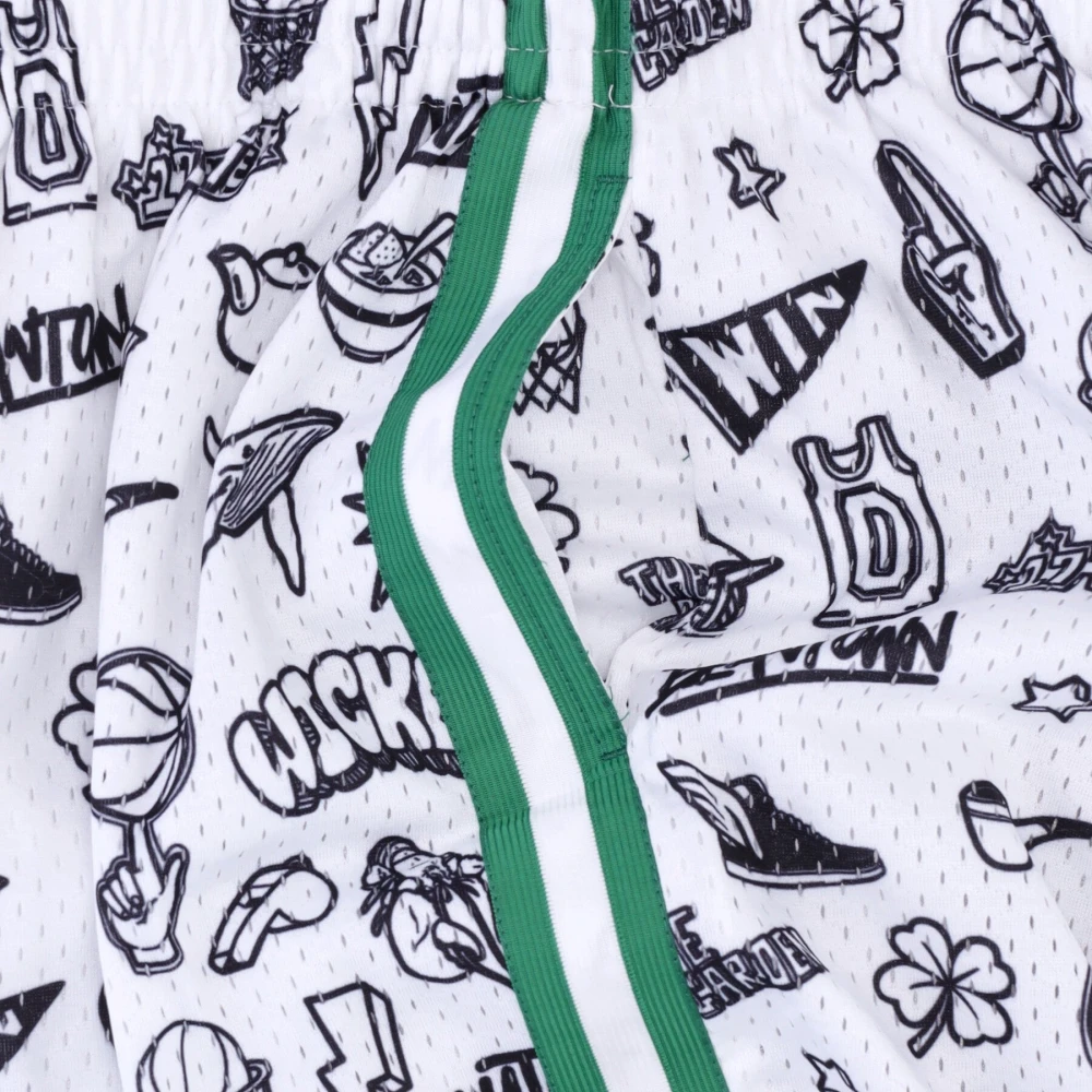 Mitchell & Ness NBA Doodle Swingman Basketball Shorts Multicolor Heren
