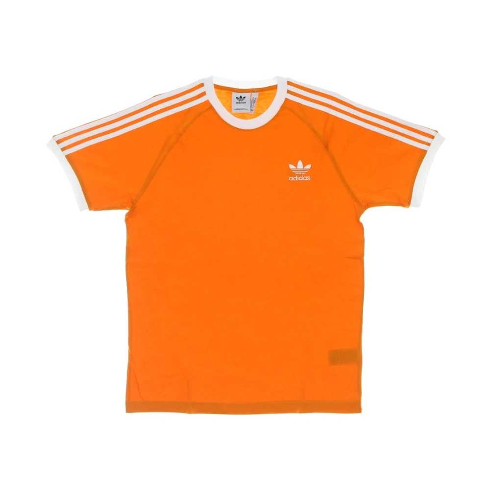 Adidas 3-Stripes Tee Bright Orange Heren