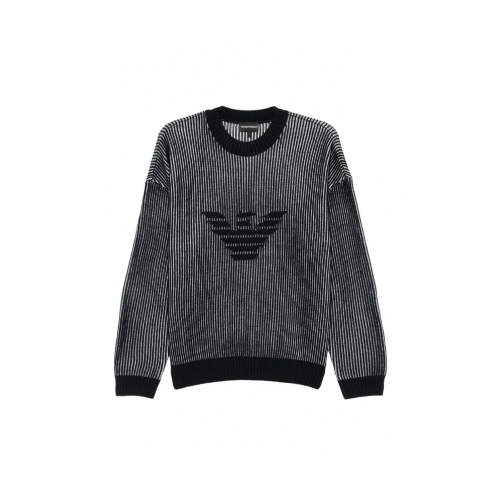 Knitwear > Round-neck Knitwear - - Emporio Armani - Modalova