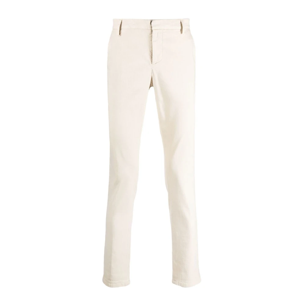 Dondup Men's Beige Trousers, Slim-Fit Trousers, W33, Trousers