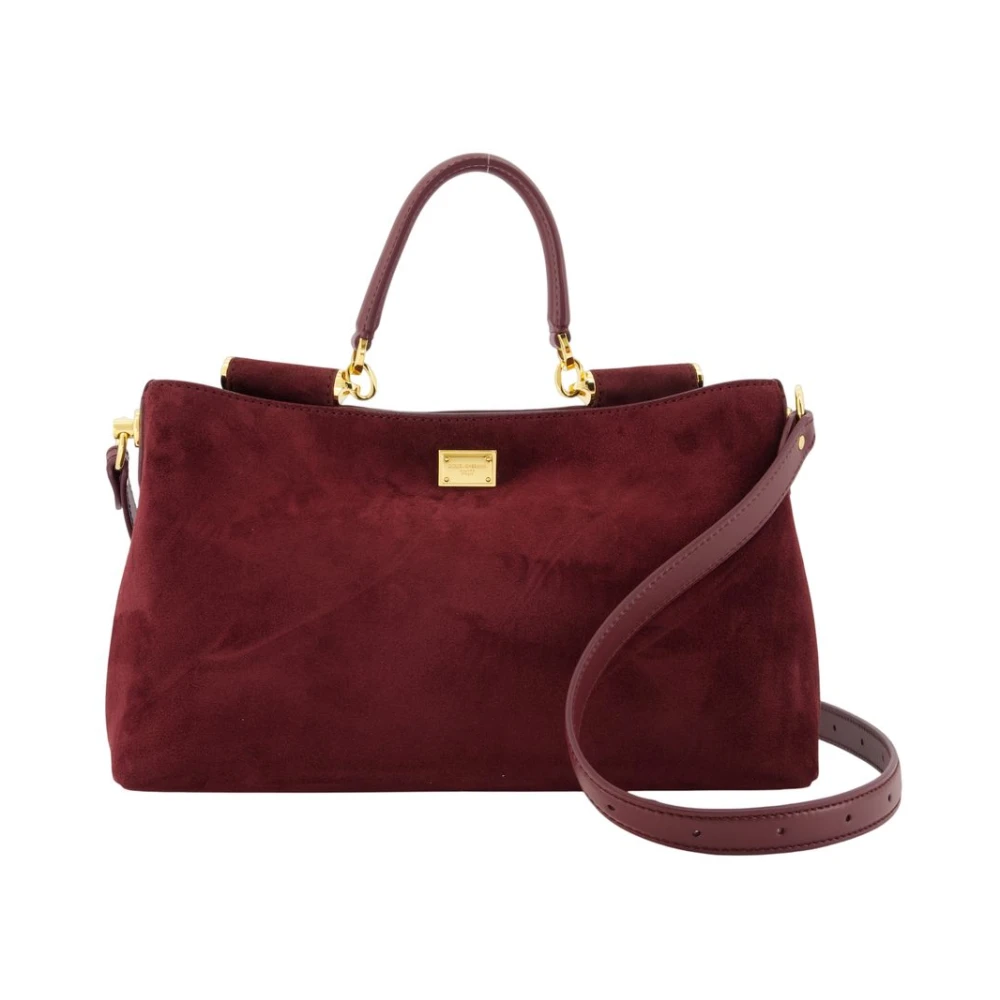 Dolce & Gabbana , Handbags, Female, Red, One Size, Vittoria Crossbody