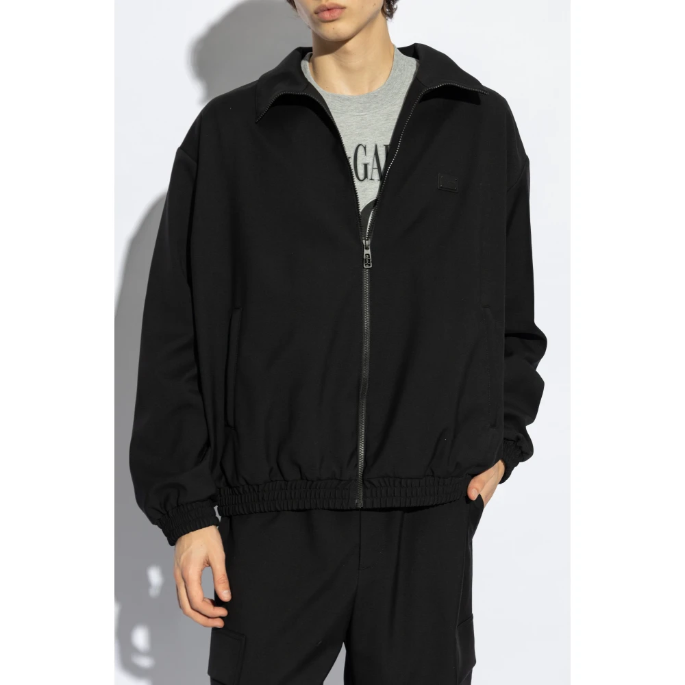 Dolce & Gabbana Wollen jas Black Heren