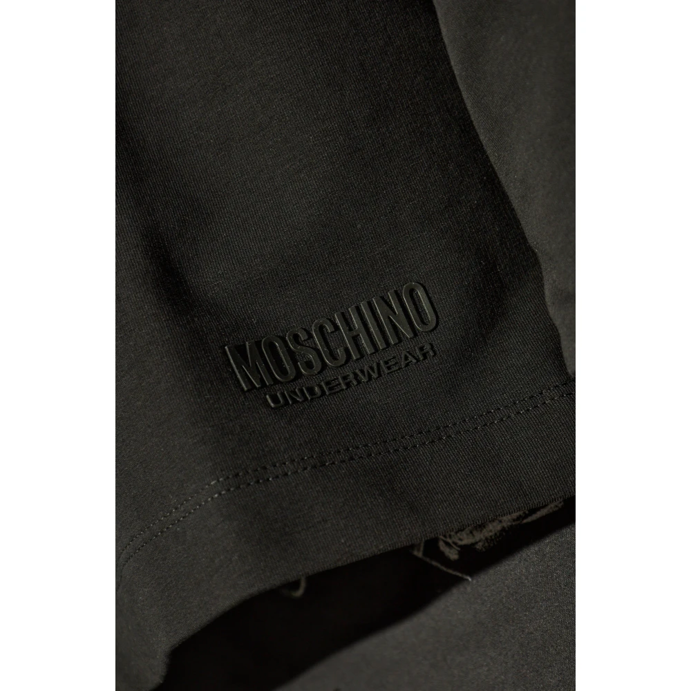 Moschino Ondergoedlijn sweatshirt Black Dames