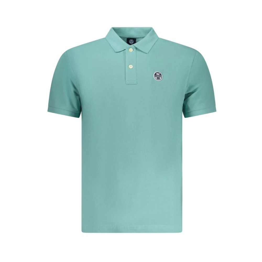 North Sails Homme Bleu Tops, Taille: M Polo À Manches Courtes