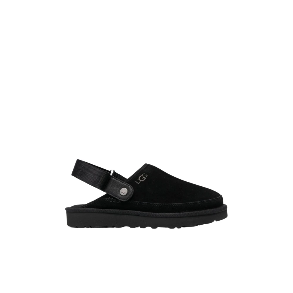 Ugg Men's Black Clogs, 7 Uk, Goldencost Clog Sandal