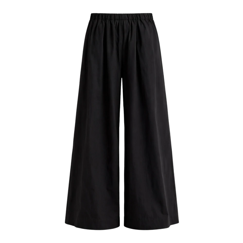 Meimeij Women's Black Wide Trousers, S, Wide Trousers