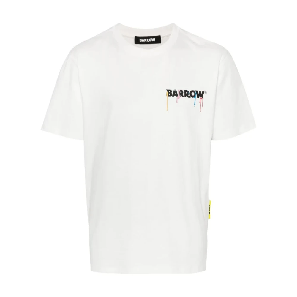 Barrow Jersey T-Shirt White Heren