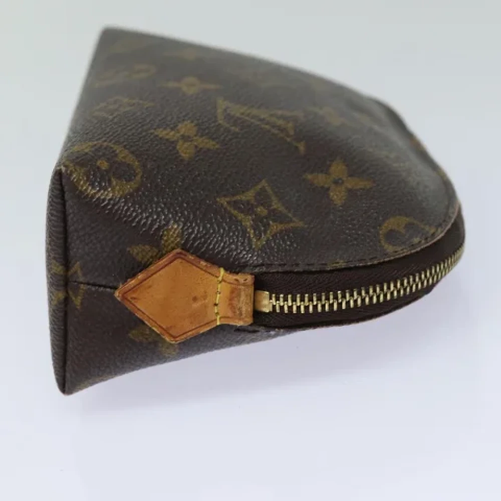 Louis Vuitton Vintage Pre-owned Canvas pouches Brown Dames