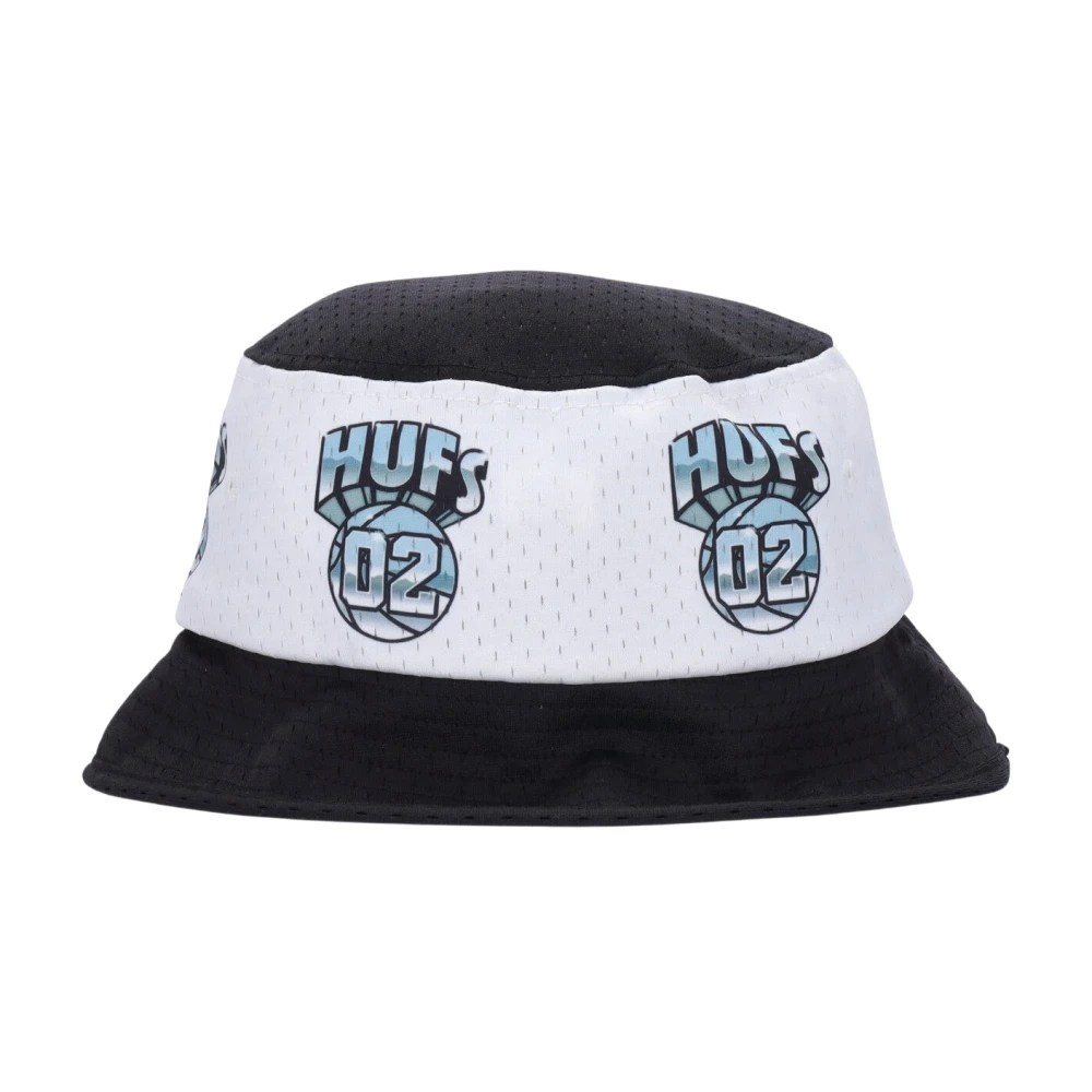 HUF Mesh Basketball Bucket Hat Zwart Black Unisex