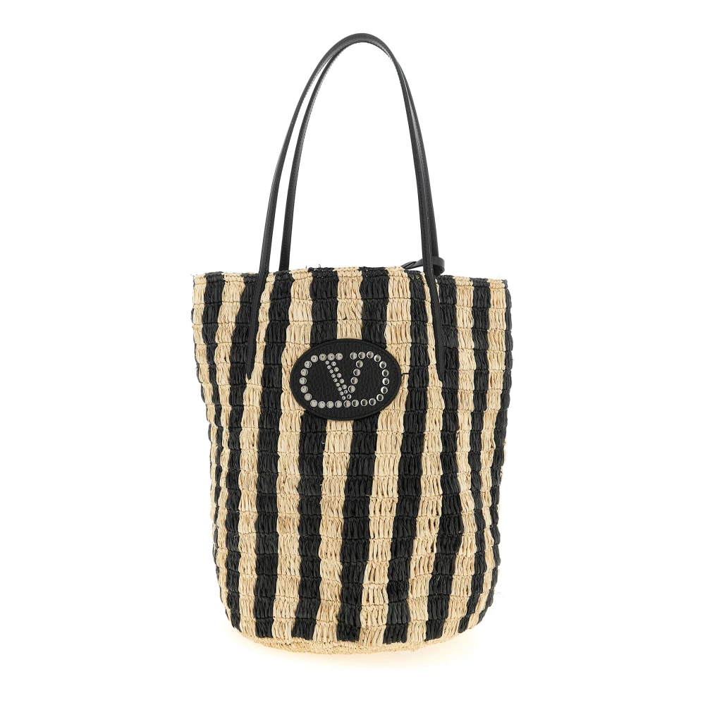Valentino Garavani Multicolor Shoulder Bags - Female - Shopping Bags - One Size - Bags