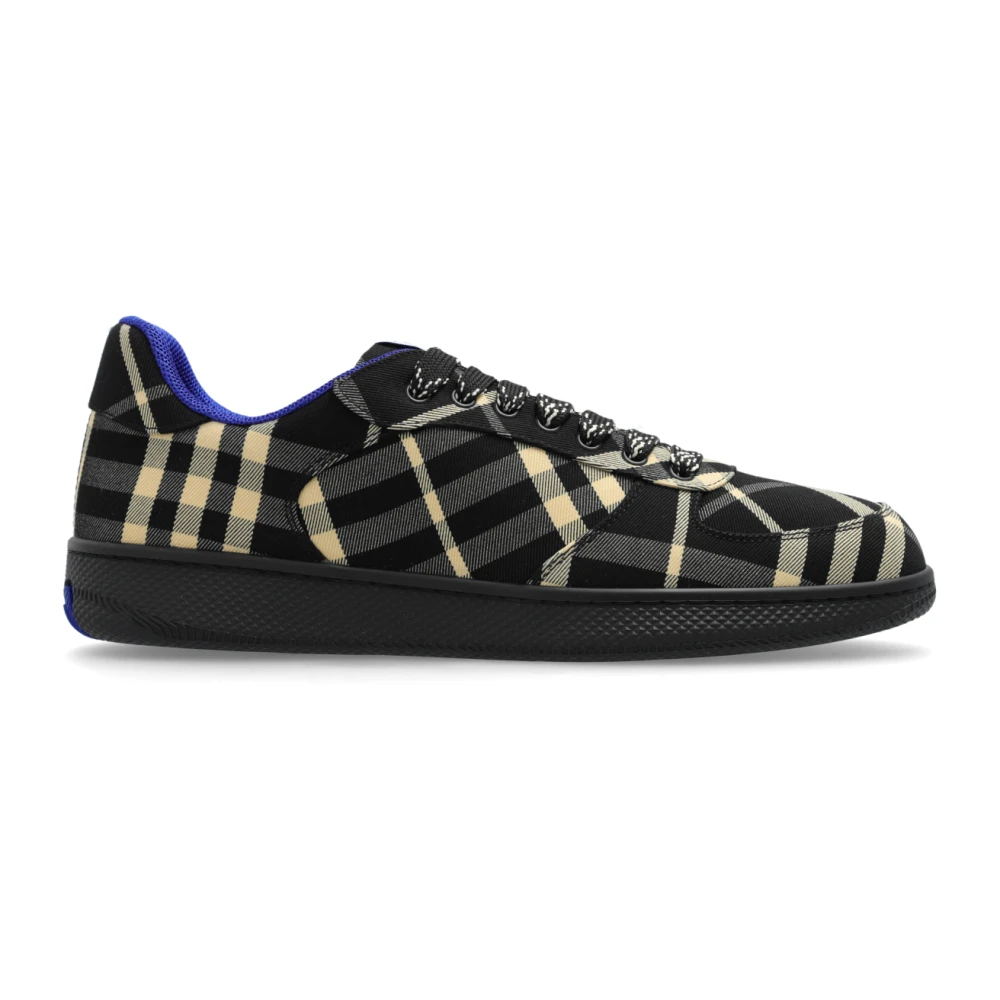 Burberry Men's Black Sneakers,, Sport Shoes Size 9 Uk