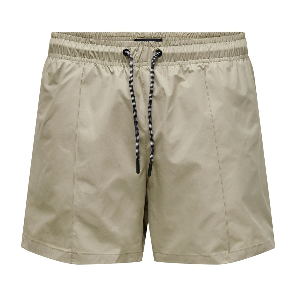 Only & Sons TED Life Zwemshorts Gray Heren