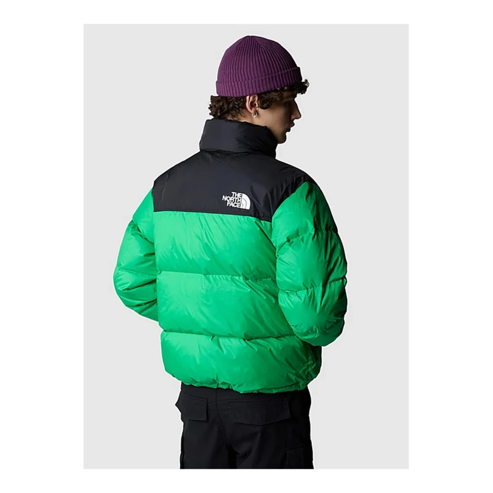 The North Face Retro Nuptse 1996 Puffer Jas Green Heren