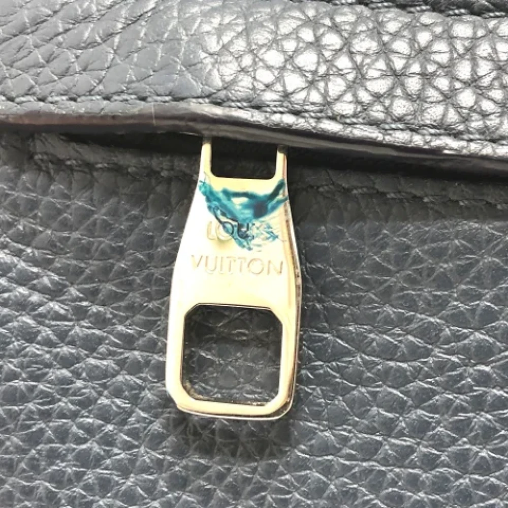 Louis Vuitton Vintage Pre-owned Leather louis-vuitton-bags Blue Heren