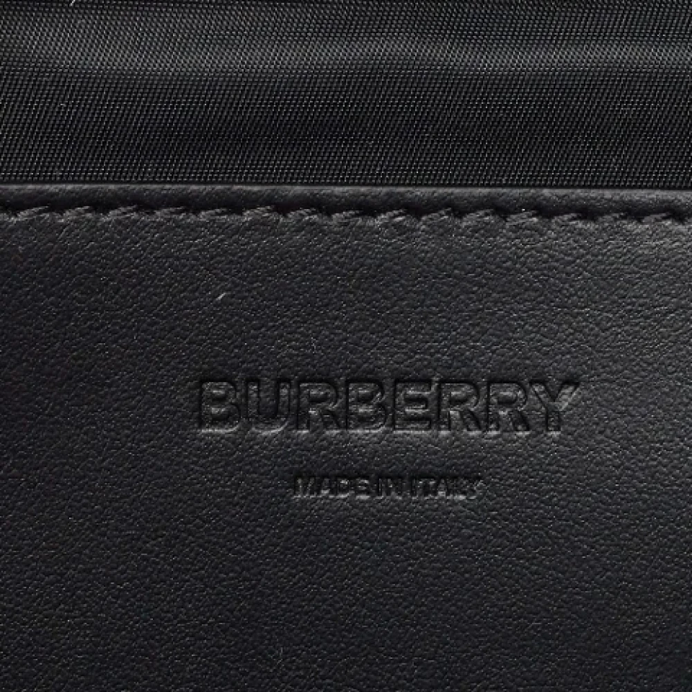 Burberry Vintage Pre-owned Nylon crossbody-bags Black Heren