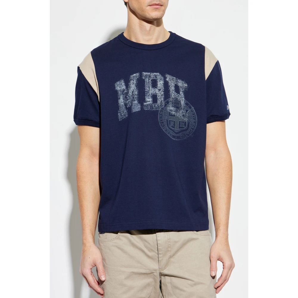 Misbhv T-shirt met logo Blue Heren