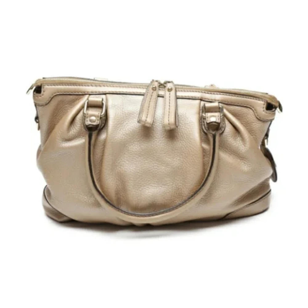 Gucci Vintage Pre-owned Leather shoulder-bags Pink Dames