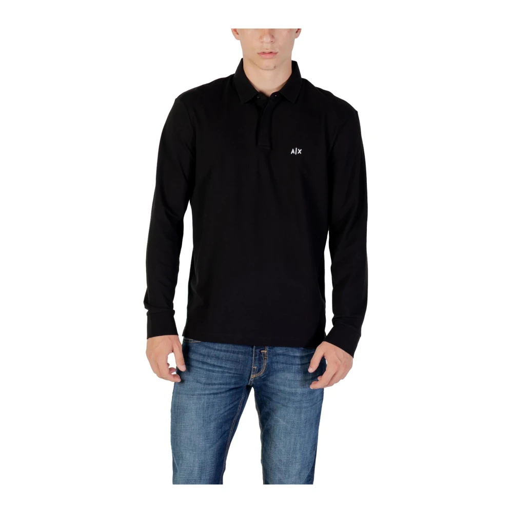 Armani Exchange Herren Schwarz Oberteile, K, Sgröße: