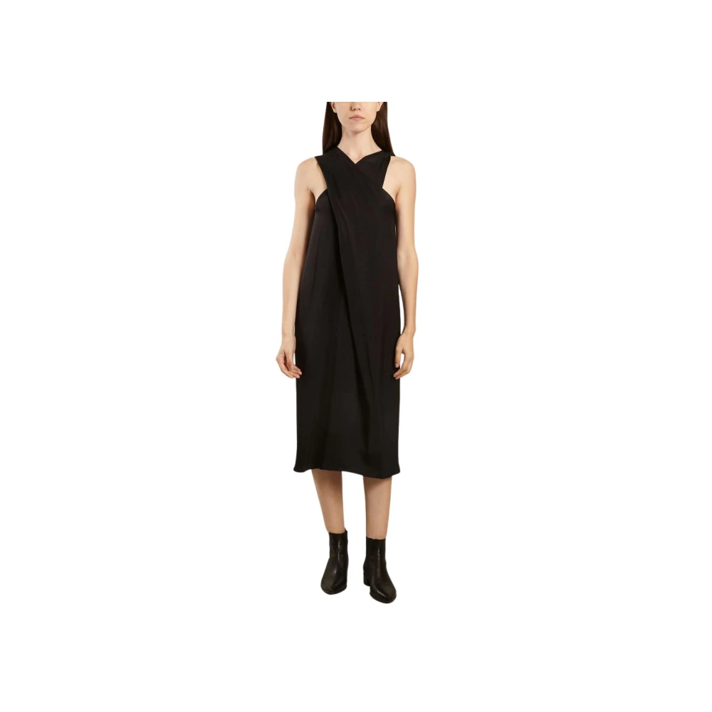 By Malene Birger Midi dagklänning Black, Dam