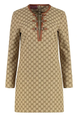 GG Jacquard Fabric Dress