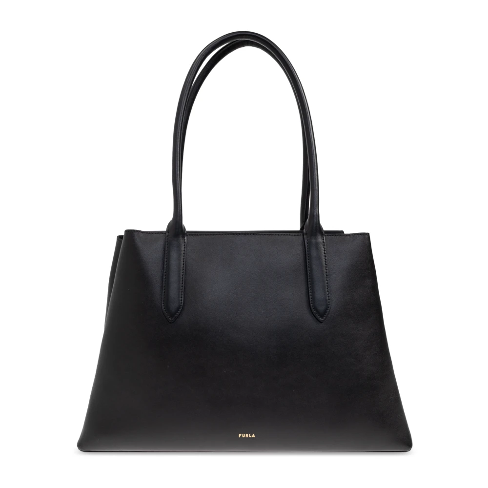 Furla Meridiana Grote tote tas Black Dames