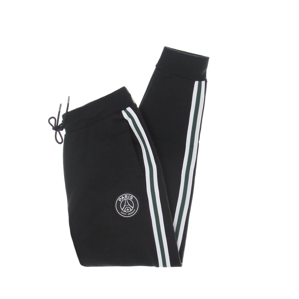 Jordan Zwarte Fleecebroek met PSG-logo Black Heren