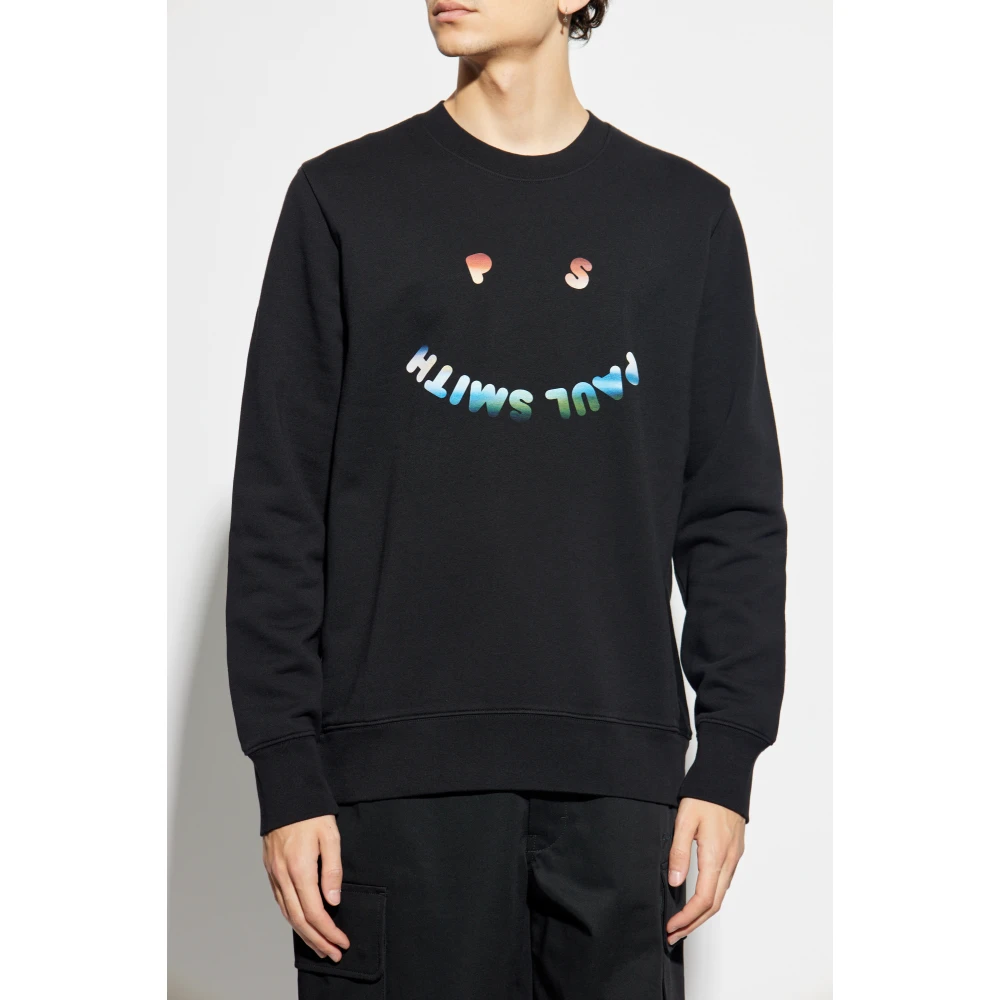 PS By Paul Smith Gedrukte sweatshirt Black Heren