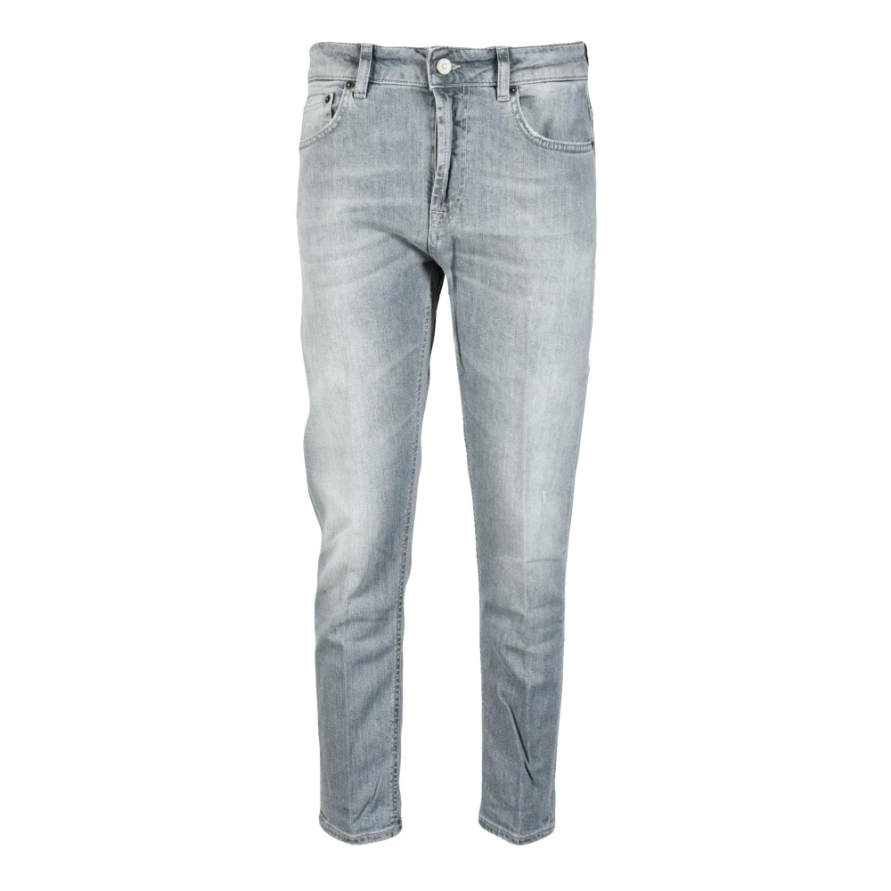 Dondup Biologische katoenen jeans Mila model Gray Dames