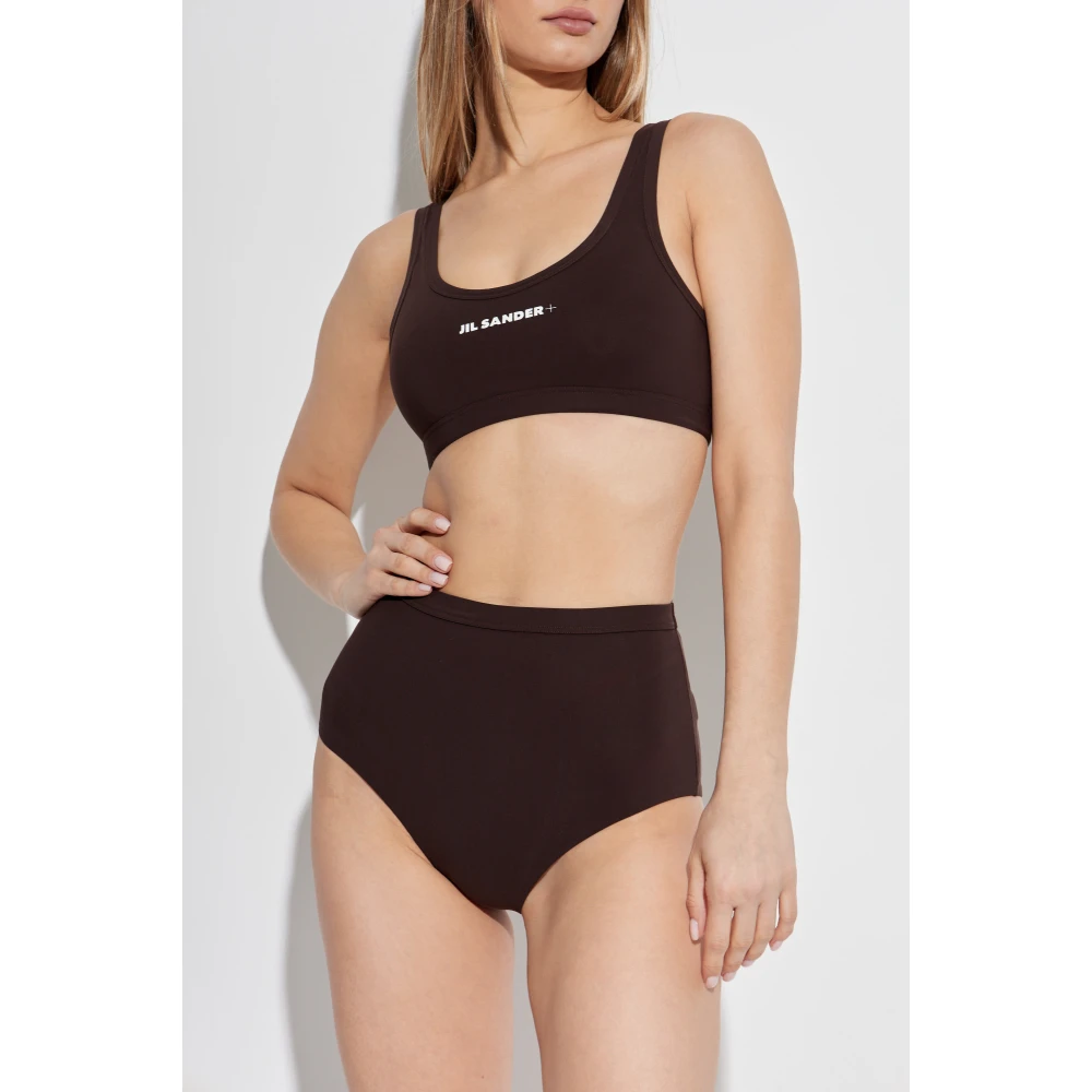 Jil Sander Badpak top Brown Dames