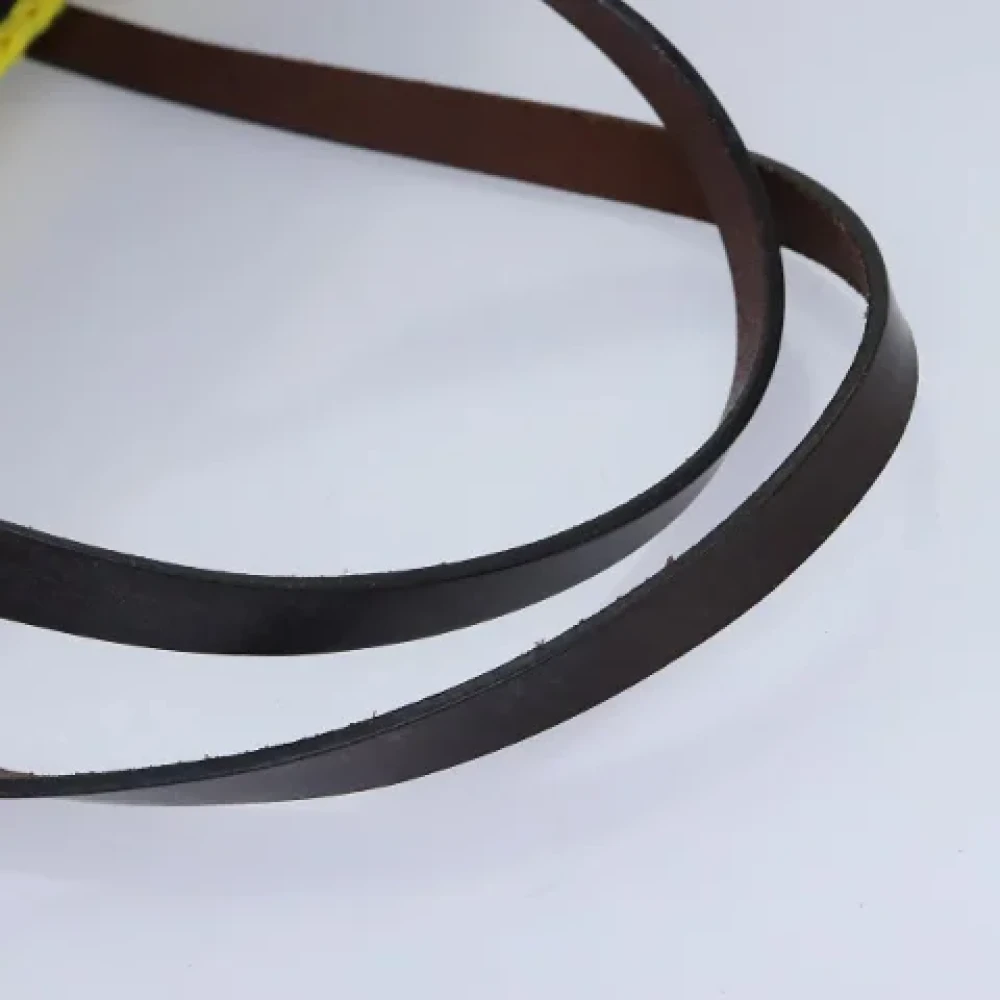 Fendi Vintage Pre-owned Cotton fendi-bags Yellow Dames