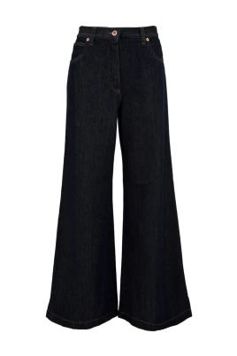 Utställda Denimbyxor