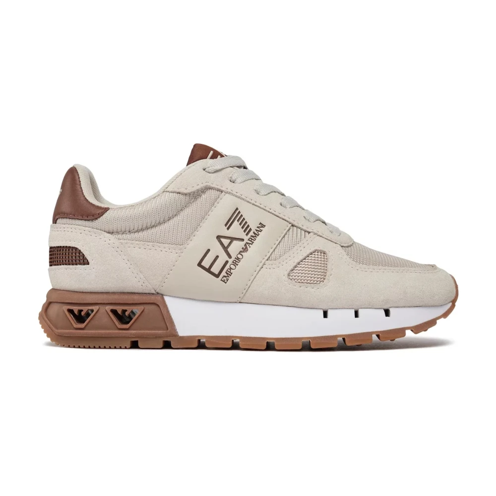 Emporio Armani Ea7 Mannelijk Beige Heren, Schoenen, : Leer, Maat 40 Eu