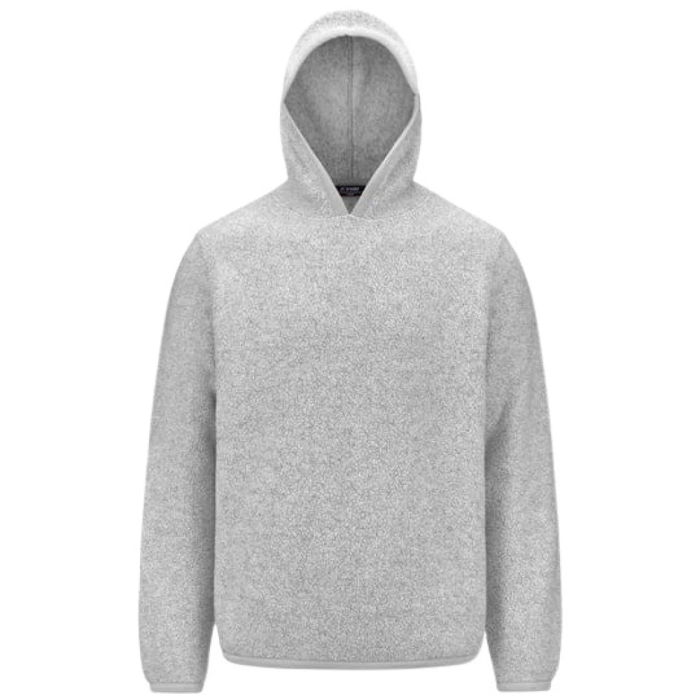 K-way Wollen Fleece Trui Grijs Gray Heren