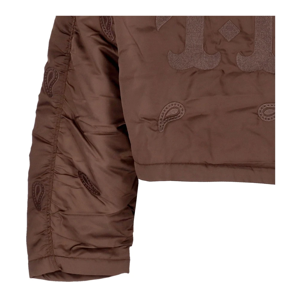 HUF Paisley Satijnen Bomberjack Brown Dames