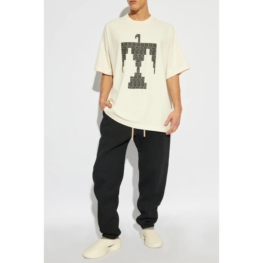 Fear Of God Sweatpants met logo Black Heren
