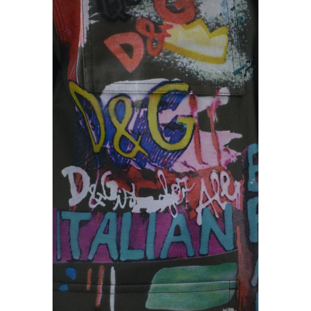 Dolce & Gabbana Damesjas Stijlvol Ontwerp Multicolor Dames