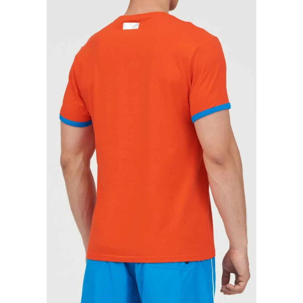 Bikkembergs Basis Heren T-shirt Orange Heren